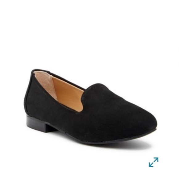 Me too black loafers Clearance